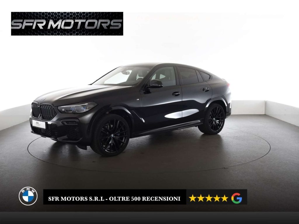 BMW X6  xdrive30d mhev48V Msport UFFICIALE BMW/TETTO/LASER