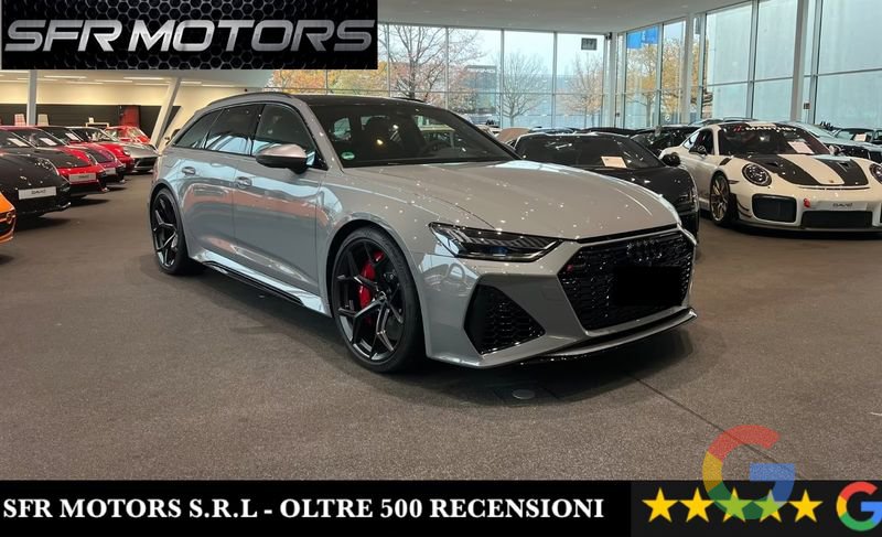 Audi A6 RS 6 Avant 4.0 TFSI V8 quattro tiptronic Performance *CARBOCERAMICA*TETTO*360*IVA ESPOSTA*