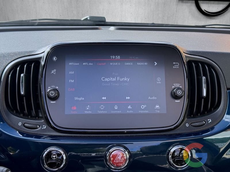 FIAT 500C Lounge Dualogic 1.2 69cv – PROMO/IVA ESP.