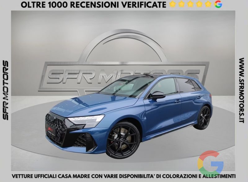 Audi RS 3 Sportback TFSI quattro S tronic S.Back *IVA ESPOSTA*TETTO*