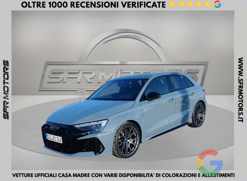 Audi RS 3 Sportback TFSI quattro S tronic S.Back *IVA ESPOSTA*PROMO AUDI*