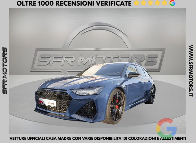 Audi RS6 4.0 quattro tiptronic Performance Avant *IVA ESPOSTA*